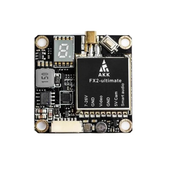 2023 News AKK FX2 Ultimate 5.8GHz 40CH 25mW/200mW/600mW/1000mW Switchable FPV Transmitter for RC FPV Racing Drone RC Quadcopter
